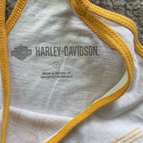 Y2K Harley Davidson razor back tank top - Picture 3 of 4